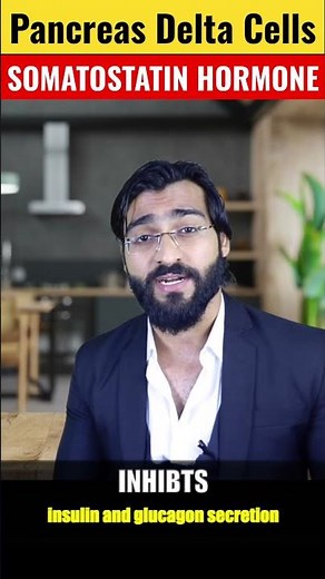 Delta Cells of Pancreas || Somatostatin Hormone