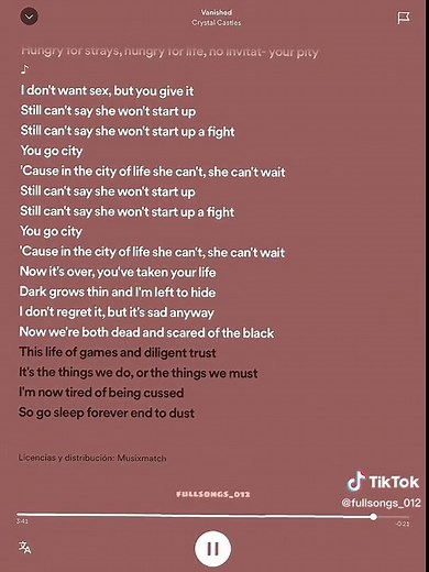 Full songs on TikTok