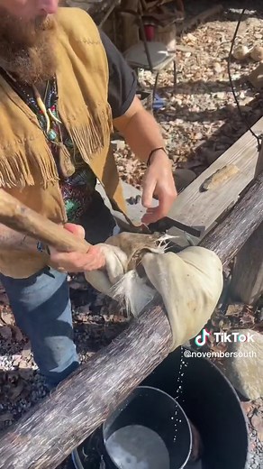 Braintan 101: Primitive Leather Making Techniques