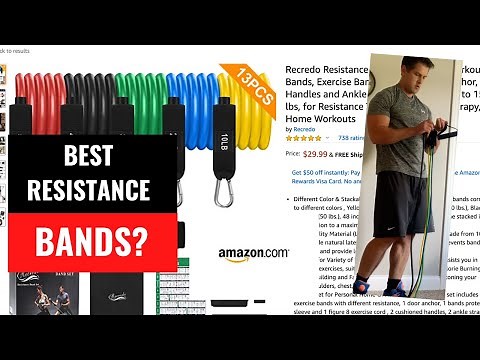 Best Resistance Bands on Amazon 2020 | Workout / Demo Review