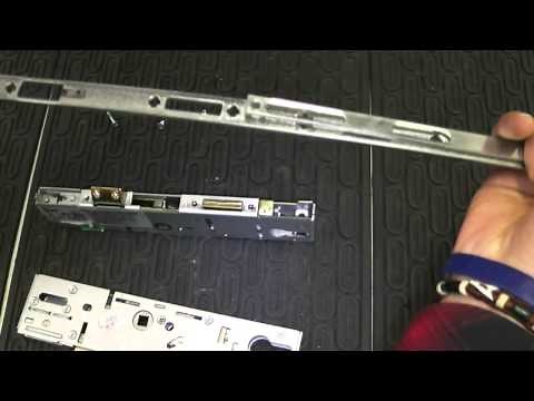 How to change a UPVC gearbox or centre case