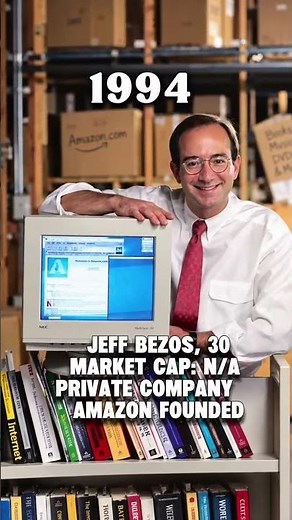 He Started Amazon at 30-26 Years Later It Was Worth $1.63T
