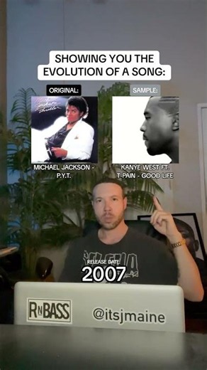 Showing You The Evolution Of A Song: Michael Jackson “PYT” #shorts