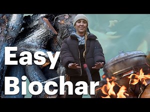 How To Make Biochar at Home (EASY)