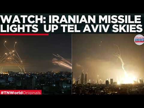 IRAN UNLEASHES HELL: Cluster Bombs Explode Over Tel Aviv; Tehran Intensifies Drone Attacks