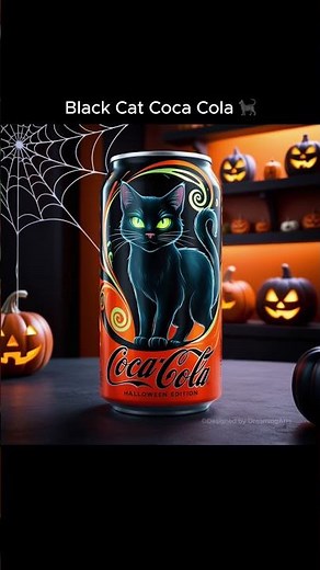 Black Cat Coca Cola: Halloween Coca-Cola Special Edition