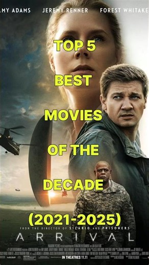 Top 5 Best Movies of the Decade (2021-2025) - The Ultimate Must-Watch List!