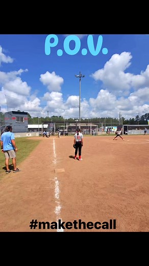 1.3K views · 1.5K reactions | MAKE THE CALL!!! Do you have obstruction or not??? #fyp #pov #softballmomsoftiktok #softballtiktoks #HeyBlue #metarayban #fastpitchsoftball #umplife #softball #ump #MakeTheCall | Eddie Hartwell | Facebook