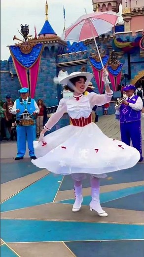 Mary Poppins Dancing with the Disneyland Band | Disneyland