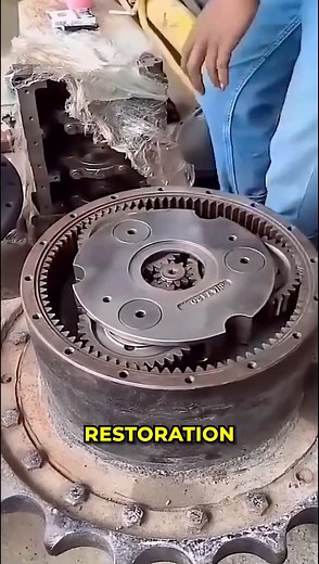 Machinery Gear Alignment. #MechanicalWork #GearAssembly #EngineeringSkill | Lei Johnson 01