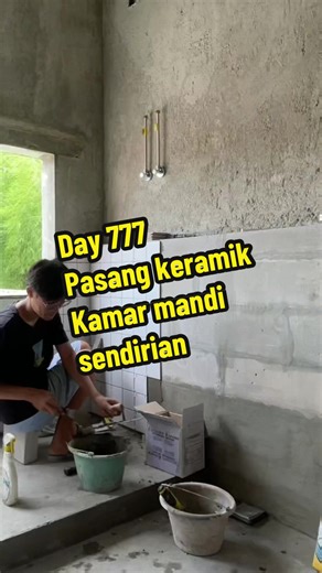 Renovasi Kamar Mandi: Pasang Keramik Sendirian