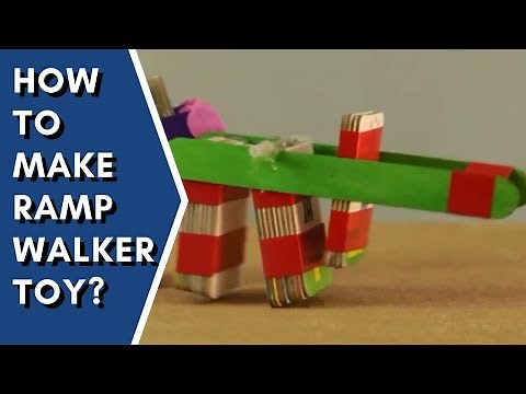How to make a Ramp Walker Toy? | "Ramp Walker Toys DIY" | D'Art of Science
