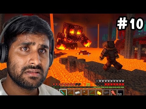 I Finally EXPLORED THE NETHER | Minecraft Gameplay #10