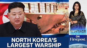 #VantageOnFirstpost: Satellite images reveal that North Korea is making its largest warship ever. Experts say the warship is a missile frigate that will have silos that can carry large missiles, including ballistic missiles. This warship will be the biggest naval vessel that North Korean Navy has operated. It is part of Kim Jong Un’s military modernisation plan. Meanwhile, North Korea continues to develop and unveil more weapons. Last month Kim Jong Un unveiled AI-powered suicide drones. In Janu