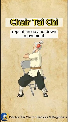 Chair Tai Chi #taichi #seniorfitness #exercise