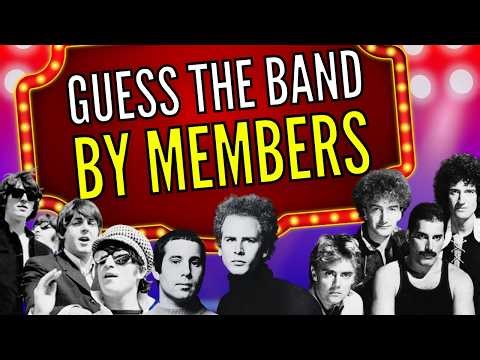 How Many Bands Can You Guess by Their Members? Only 1% Gets Them All!