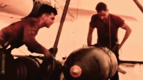 The fire that melted through USS Forrestal