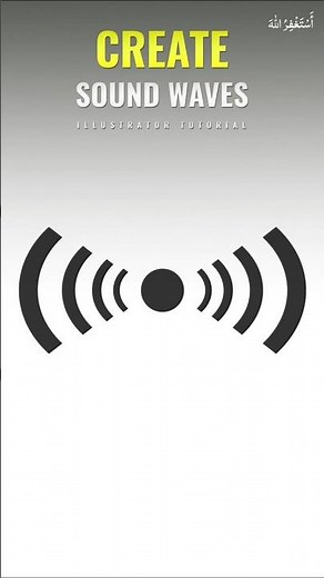 How to Create Audio Sound Waves in Illustrator 2025 - Adobe Illustrator