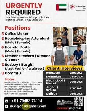 Abudhabi UAE job openings Apply now 2026