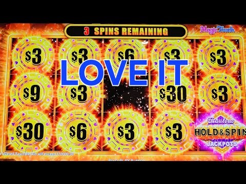 Fabulous Hold and Spin Jackpots: Magic Touch and Cash Champ.