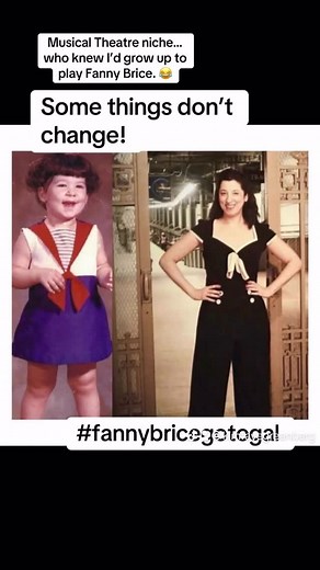 Just by my outfit alone it was destined I play Fanny Brice! Well.. also my middle name... “Faye”... I was named after my great grandmother whose name was ALSO Fanny!! #fannybrice #actorlife #performerlife #broadway #fannybricegotogal #funnygirlmusical #fannybrice #barbrasteisand #theatretok | Kimberly Faye Greenberg