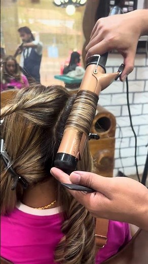Tong curls tutorial 😁 | Trending tong curls #hairtok #music #love #hair #curls #curly #curlmix #curl