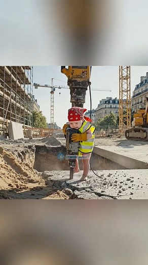 Le nouveaux ouvriers #humour #vlogs #veo3 #bébé 🇫🇷😂😂 #vidéomarrante #viralvideos ... #minityran | Diallo luxe