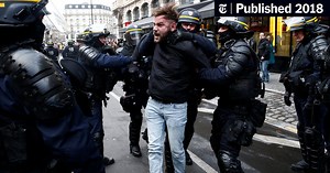 French Police Crack Down on ‘Yellow Vests’ With Tear Gas and Over a Thousand Arrests