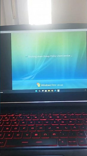 Windows vista startup and shutdown