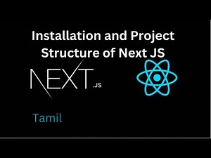NEXT JS Tutorial #2 How to setup/install and structure of the Next JS project in Tamil