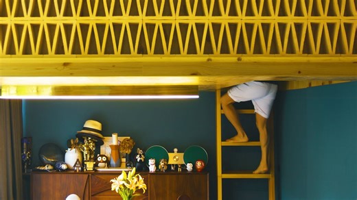 Hong Kong Small Treehouse Loft Apartment - 33sqm 355sqft