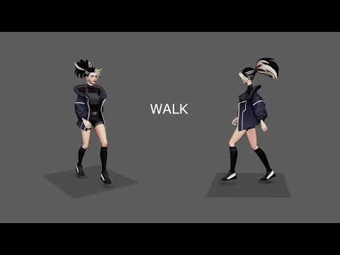 Walk Cycle - 3D Animation