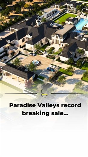 $12.5M Homesite Sale in Paradise Valley
