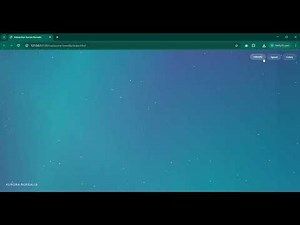 Aurora Borealis Animation | Pure HTML CSS JavaScript Northern Lights Effect