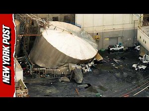 Drone Footage Reveals Devastation After Washington Chemical Tank Blast