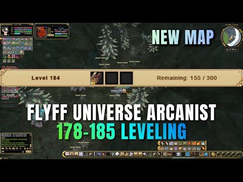 Flyff Universe Arcanist Leveling 180-185 | Lawolf Server