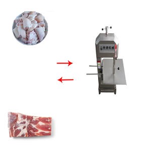 [Hot Item] Professional Table Top Frozen Meat Cutter Bone Saw Machine