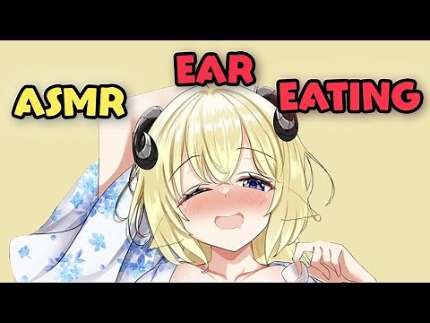 ASMR Ear Licking, Ear Eating for 26 minutes