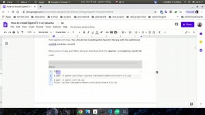Install OpenCV 4 in Ubuntu ||| 2019
