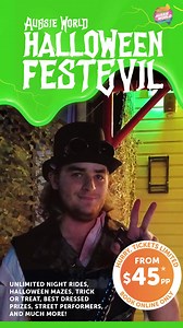 40 reactions · 12 shares | Festevil is back and more thrilling than ever!  Join us for two nights of fear and fun on Friday and Saturday (October 25th & 26th), starting at 5:30 PM. Get ready to be chilled to the bone! 略 Tickets are now selling fast. Don't miss out!  | Aussie World | Facebook