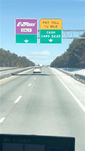 Highway toll tax pay in USA easygoing with the Ez pass or license plate number 😎
