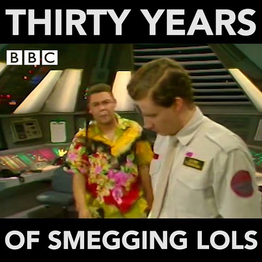 30 years ago today, Red Dwarf first aired on BBC Two. Here’s to three decades of Smegging Lols! #RedDwarf30 🚀 | BBC Two