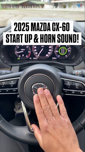 2025 Mazda CX-60 3.3L E-Skyactiv D START UP & HORN SOUND! #mazda #catchingcars #reelsfacebook #reelsinstagram #mazdacx60 #diesel #carstart #startup #carsounds #horn #hornsound #hornsounds #carhorn #carhornsound @mazda_de | Catching Cars