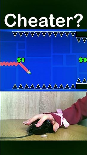 Can You Beat This Geometry Dash Without Cheating? 🤔 #shorts #geometrydash