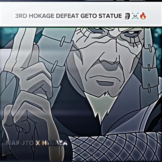 3RD HOKAGE SHOW HIS POWER 😈💀...