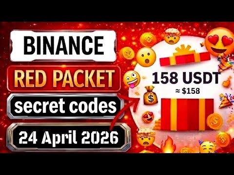 Binance Red Packet Code Today | Red Packet Code In Binance Today |24 April Red Packet Code.