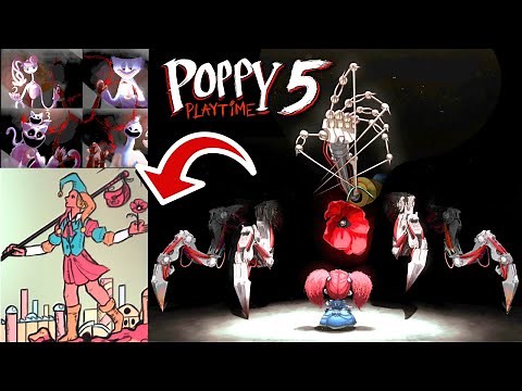 【Poppy Playtime Chapter 5】プロトタイプの足が明らかに！なぜマミーとキャットナップを回収したのか？