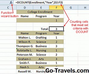 Excel DCOUNT وظيفة تعليمي - كيف 2026