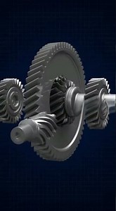 How Differential Gears Work in 15 Seconds (Simple Explanation)