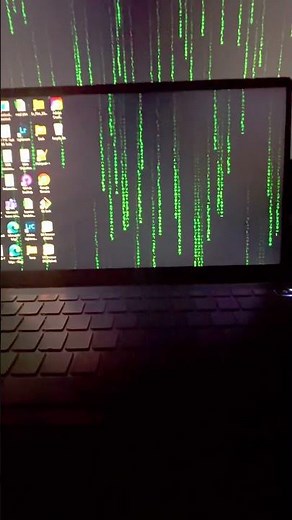 Matrix falling code
